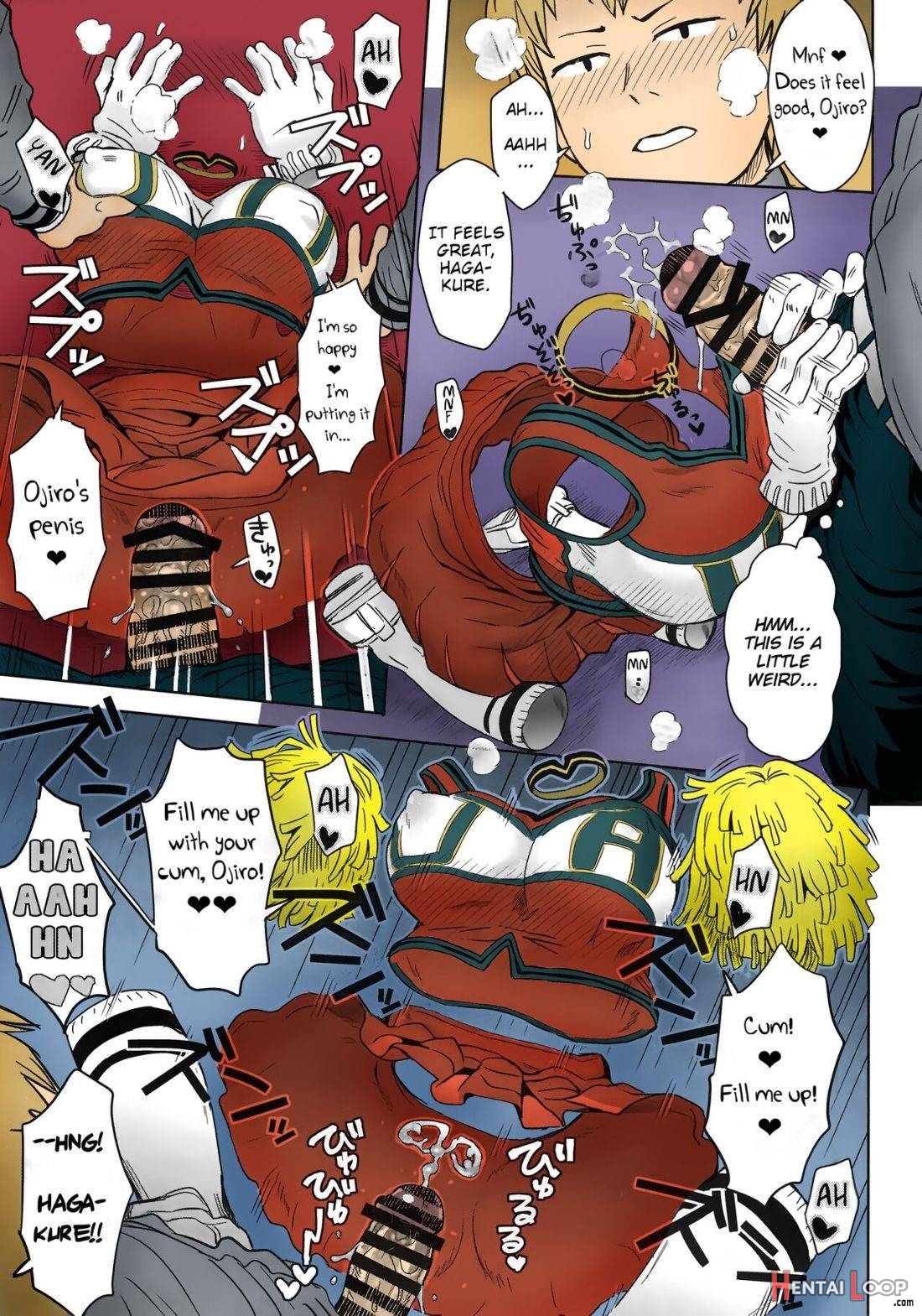 Uraraka Ura Fuuzoku – Colorized page 16