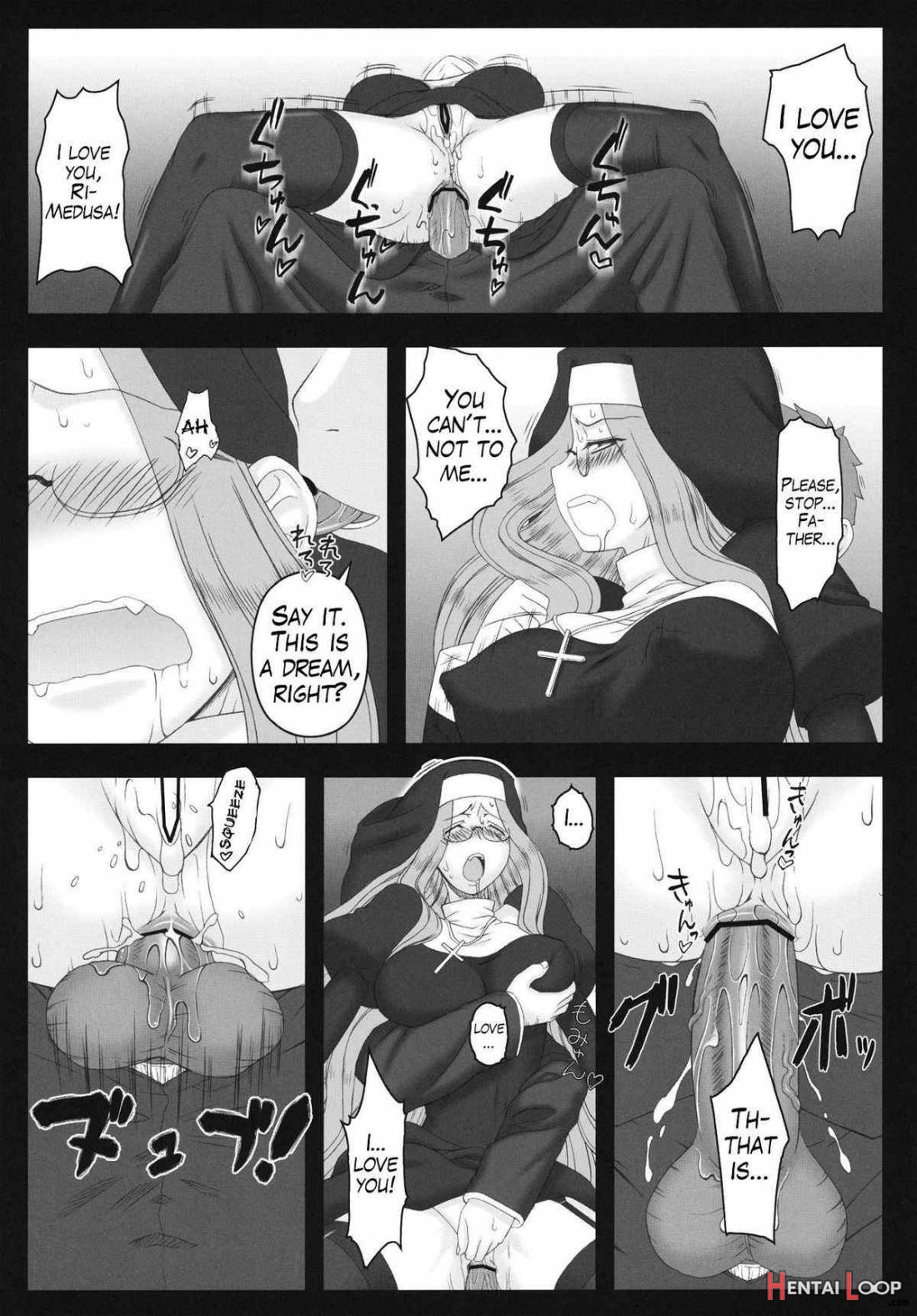 Yaraena. 12 Rider-san no Ha.chi.mi.tsu Zangeshitsu page 28