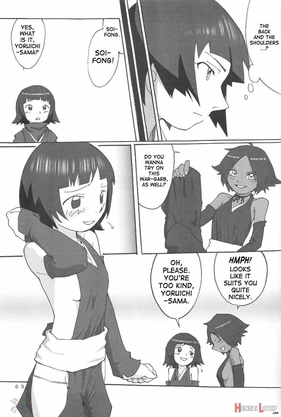 Yoruichi-sama page 4