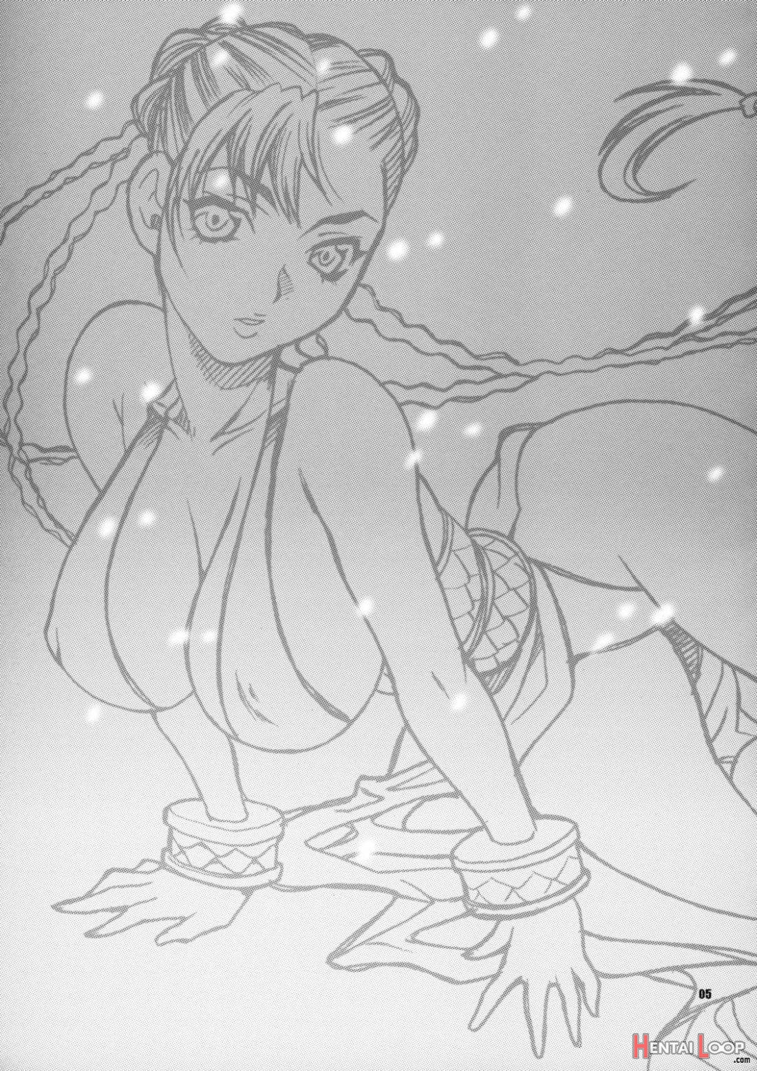 Yukiyanagi no Hon 18 Chun-Li Keiji no Oppai Sousa page 3