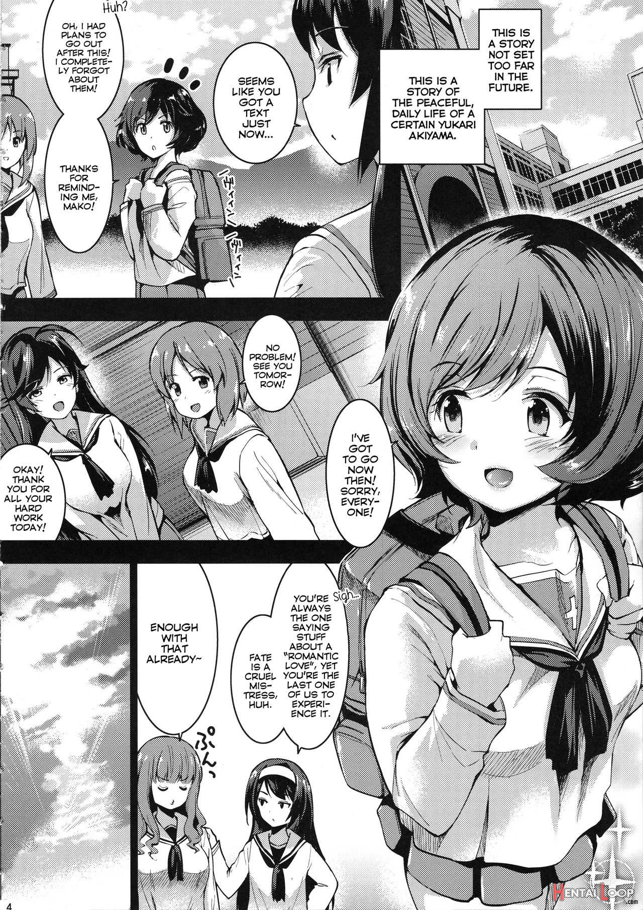 A Book Just About Filling Yukari Akiyama With Projectiles! page 4