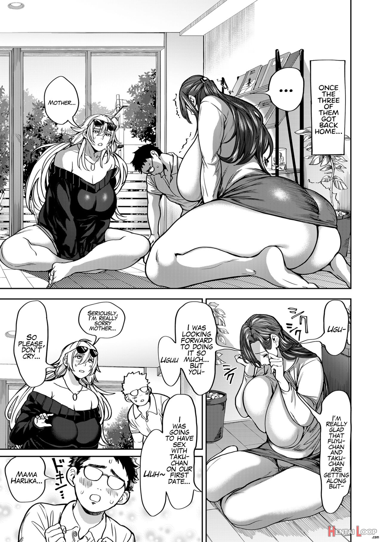 A Harem Paradise For All Seasons! Part 5: Mother Vs Daughter page 1