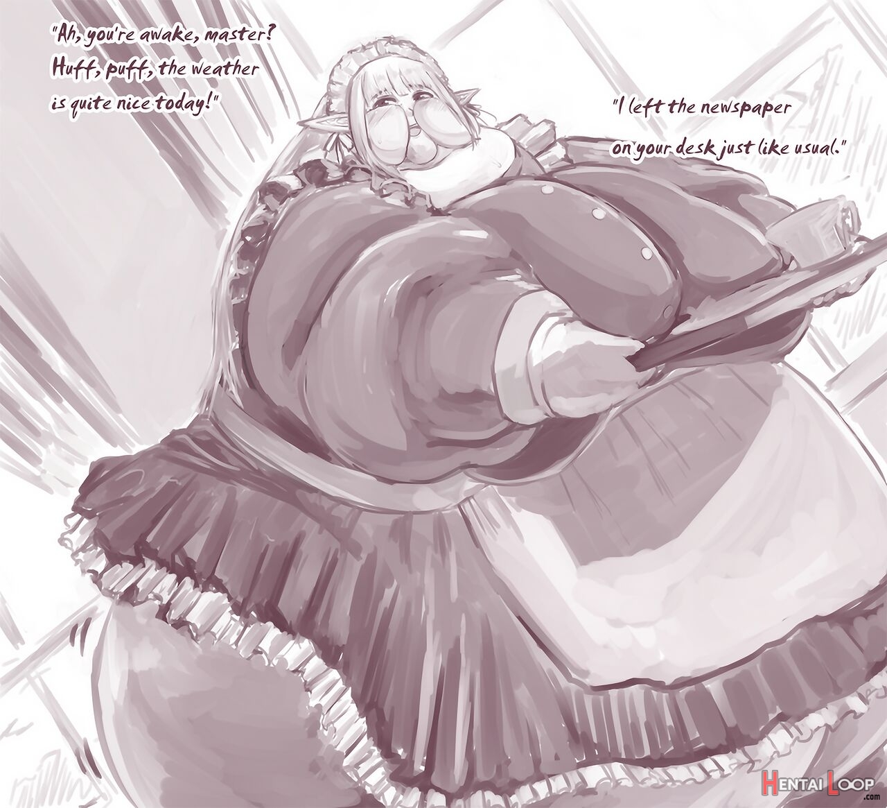 A Regular Weekday For A Cute, Super-obese Elf page 10