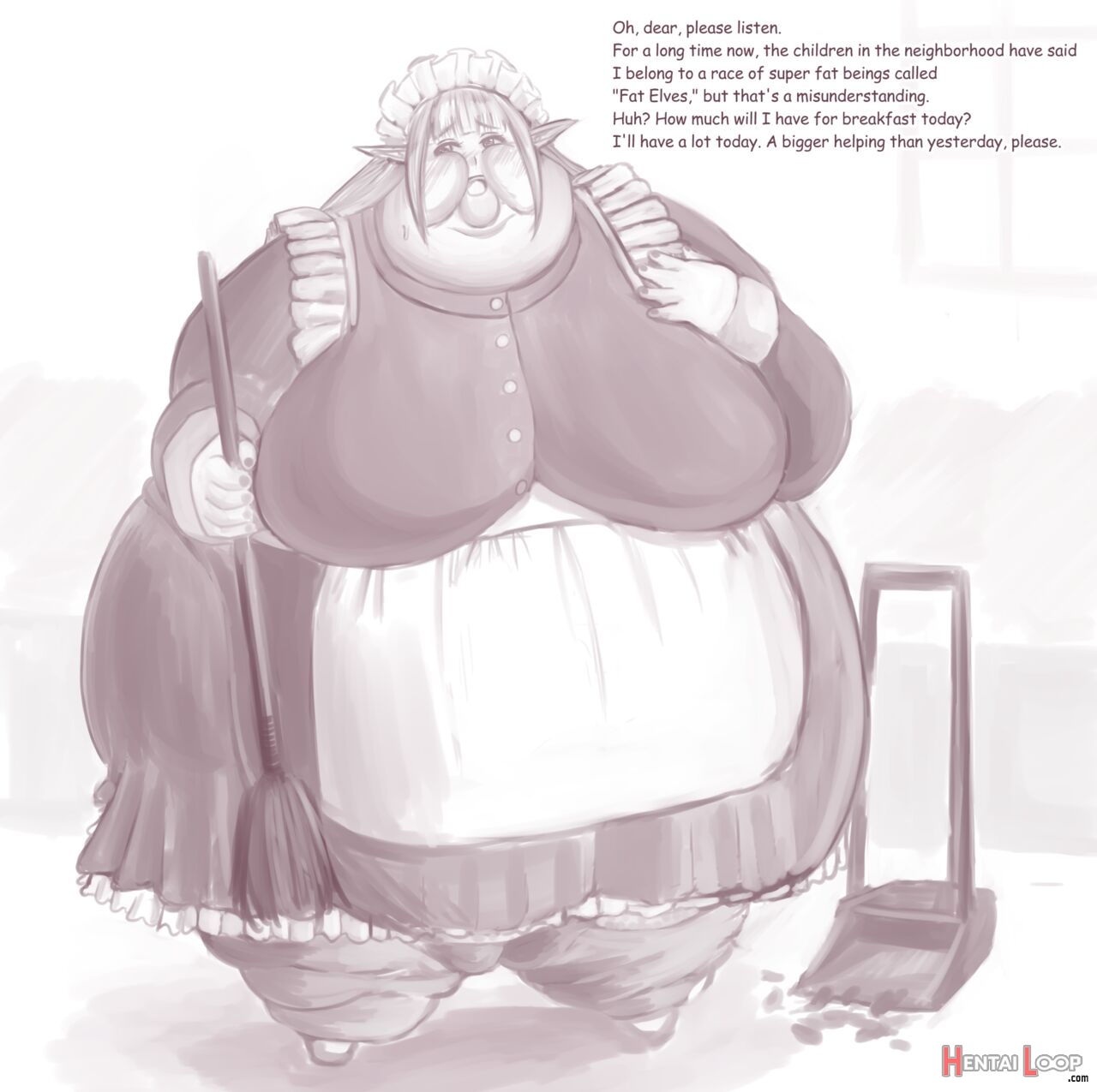 A Regular Weekday For A Cute, Super-obese Elf page 2
