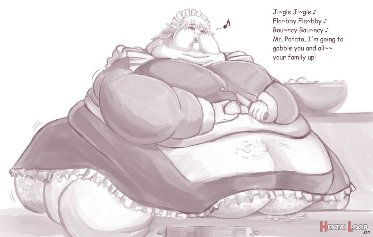 A Regular Weekday For A Cute, Super-obese Elf page 3