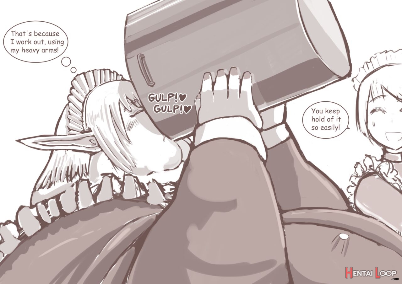 A Regular Weekday For A Cute, Super-obese Elf page 36