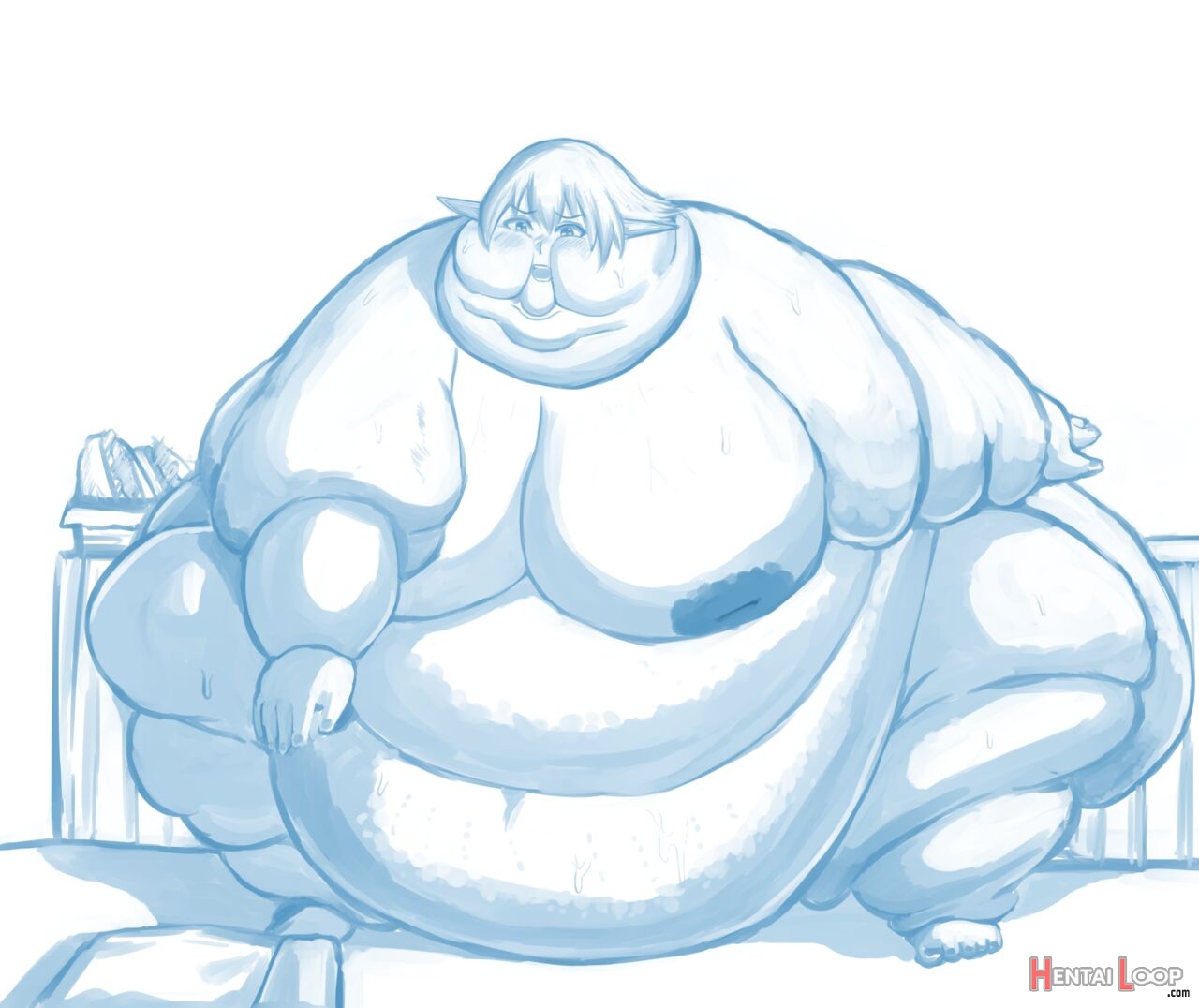 A Regular Weekday For A Cute, Super-obese Elf page 48