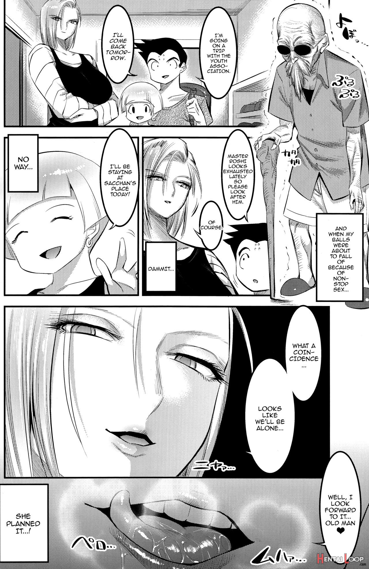 A Story About How Android 18 Squeezes Me Dry Everyday page 27