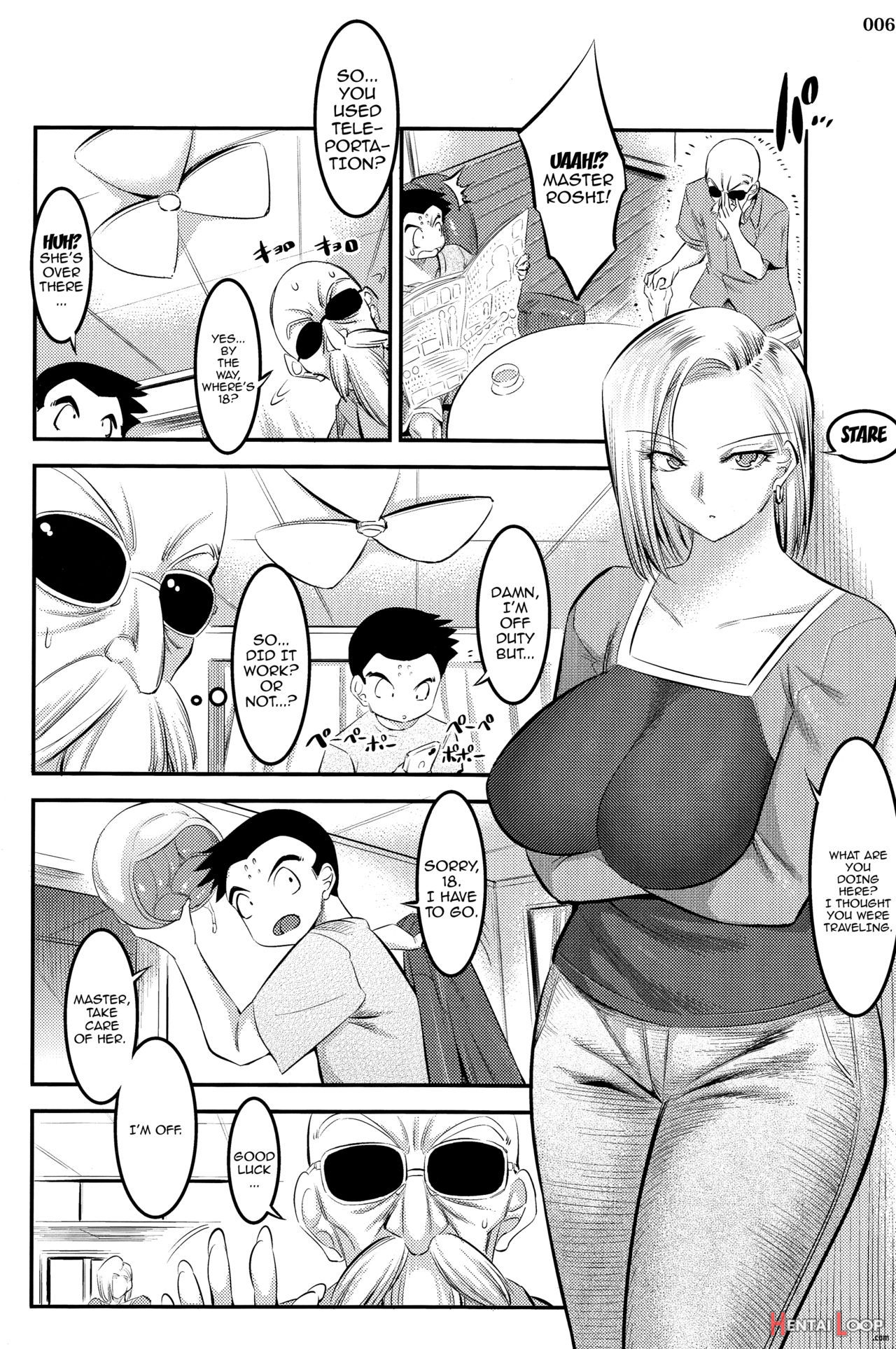 A Story About How Android 18 Squeezes Me Dry Everyday page 5