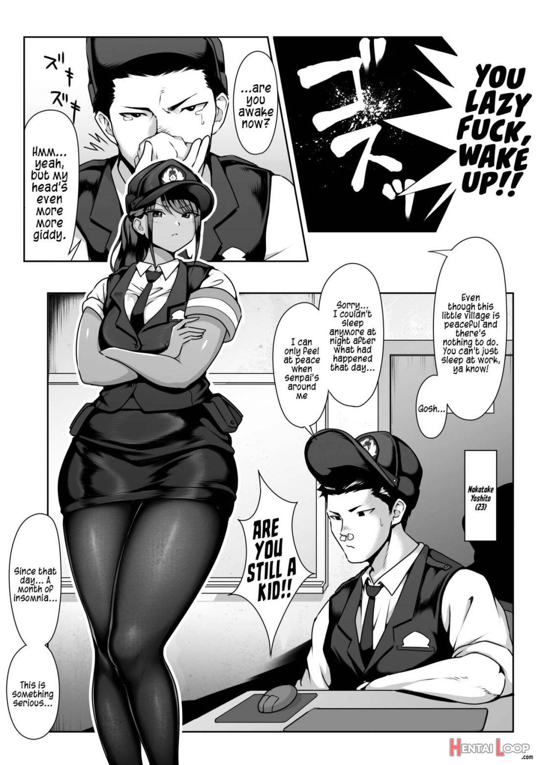 Akogare no Boku no Senpai to Kinmuchuu no Kouban de Muremure PanSto Sex Zuke. page 12