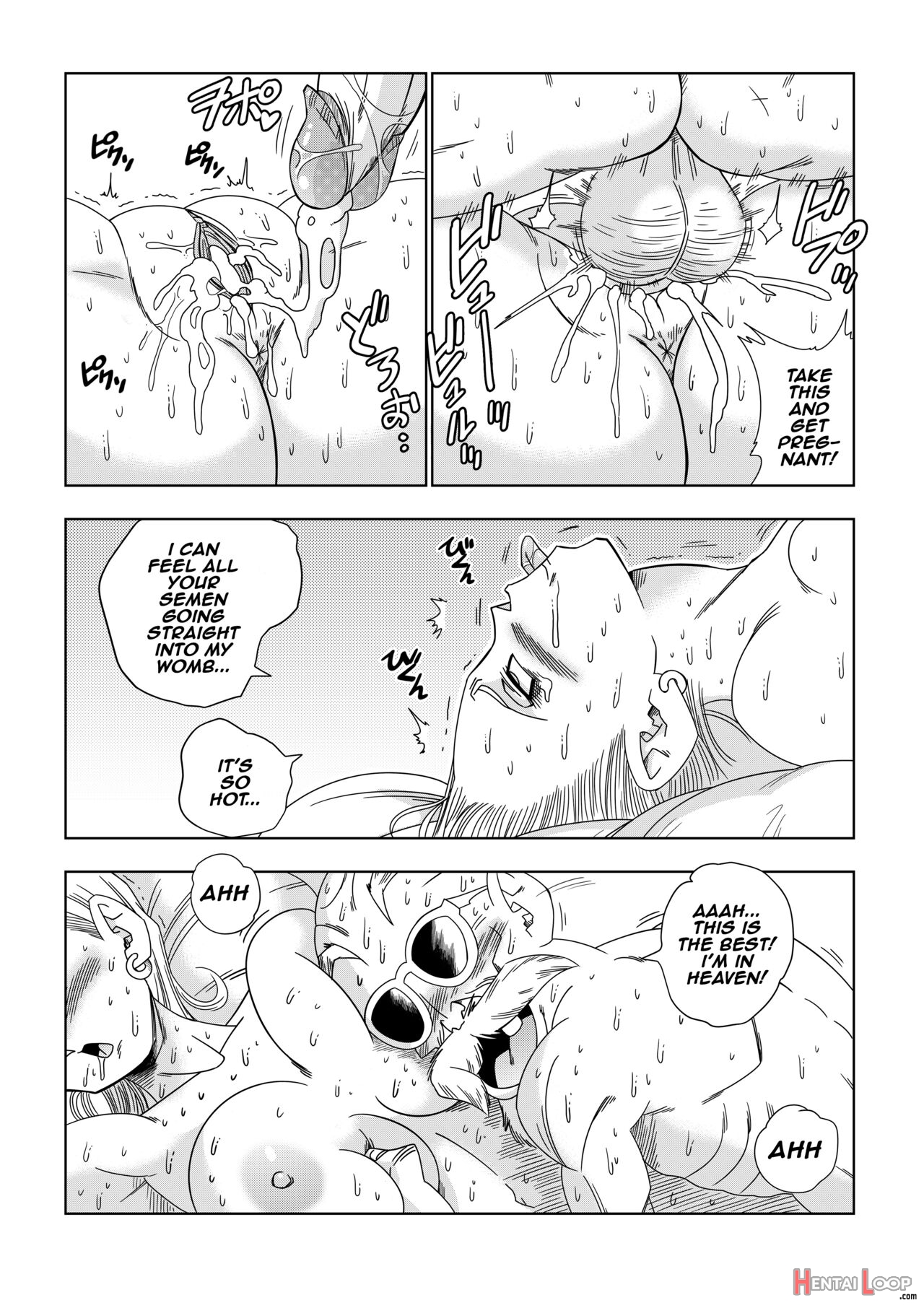 Android 18 Vs Master Roshi page 21
