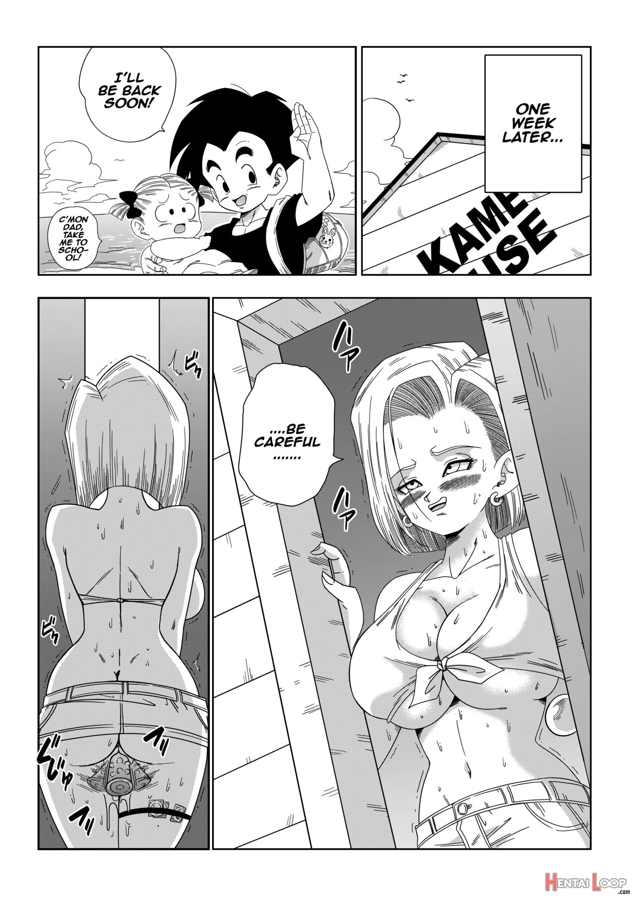 Android 18 Vs Master Roshi page 29