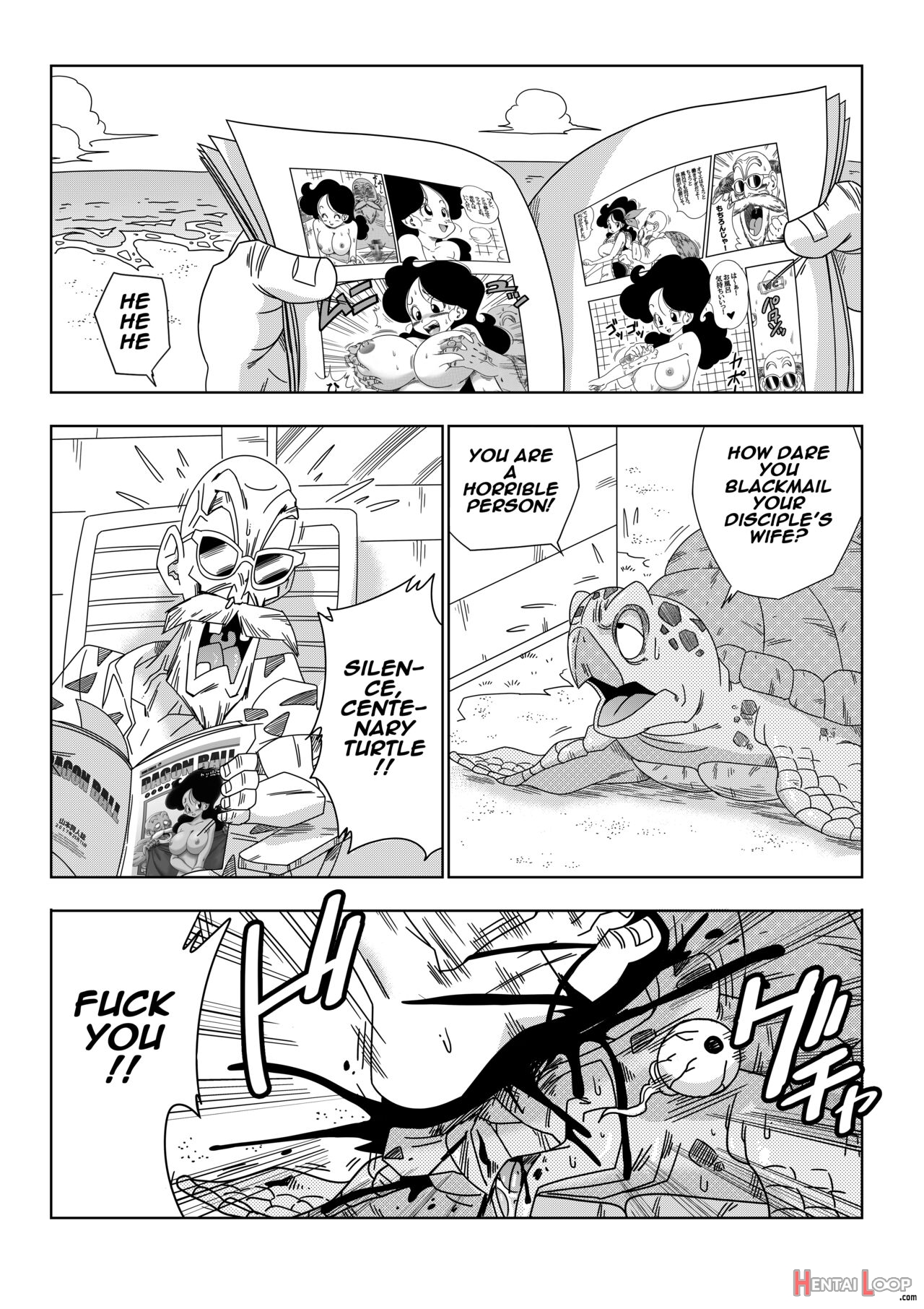 Android 18 Vs Master Roshi page 30