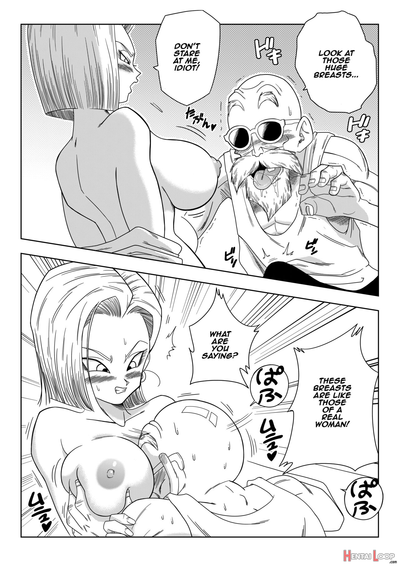 Android 18 Vs Master Roshi page 7