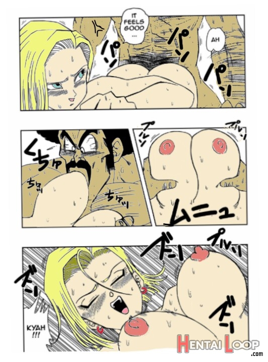 Android N18 And Mr. Satan!! Sexual Intercourse Between Fighters! page 12