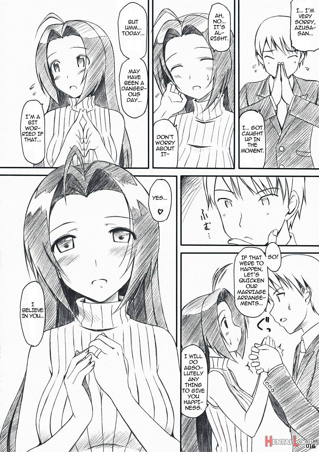 Azusa-san no Yuuutsu page 15