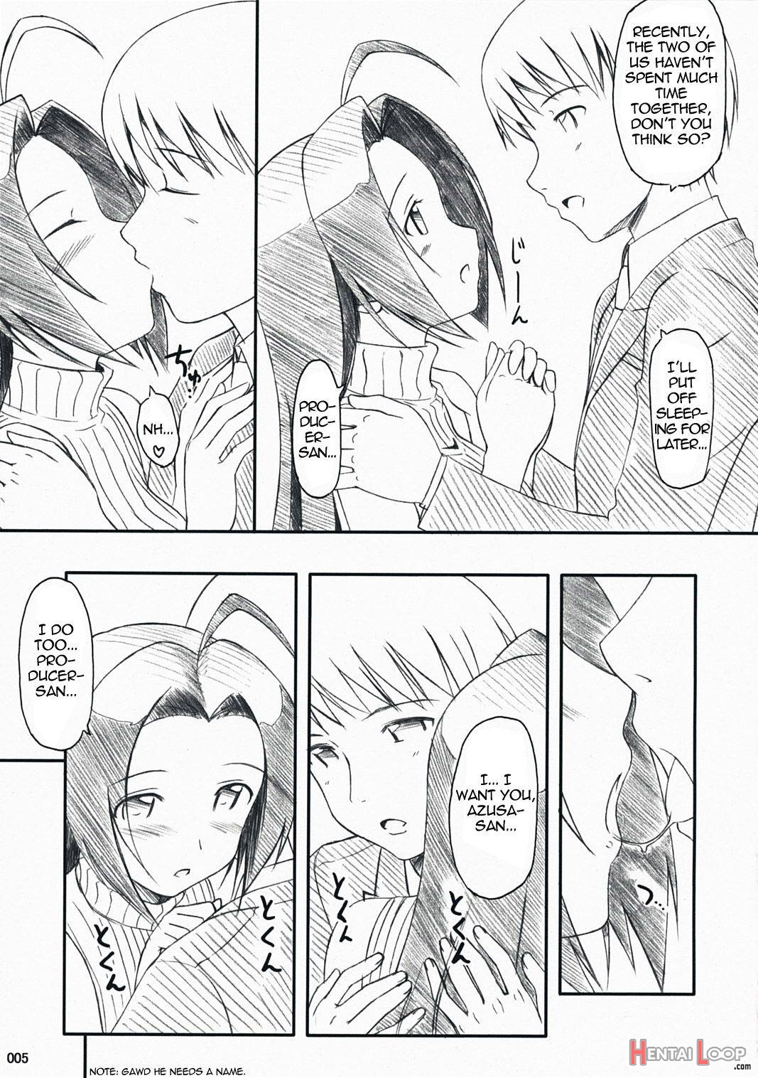 Azusa-san no Yuuutsu page 4