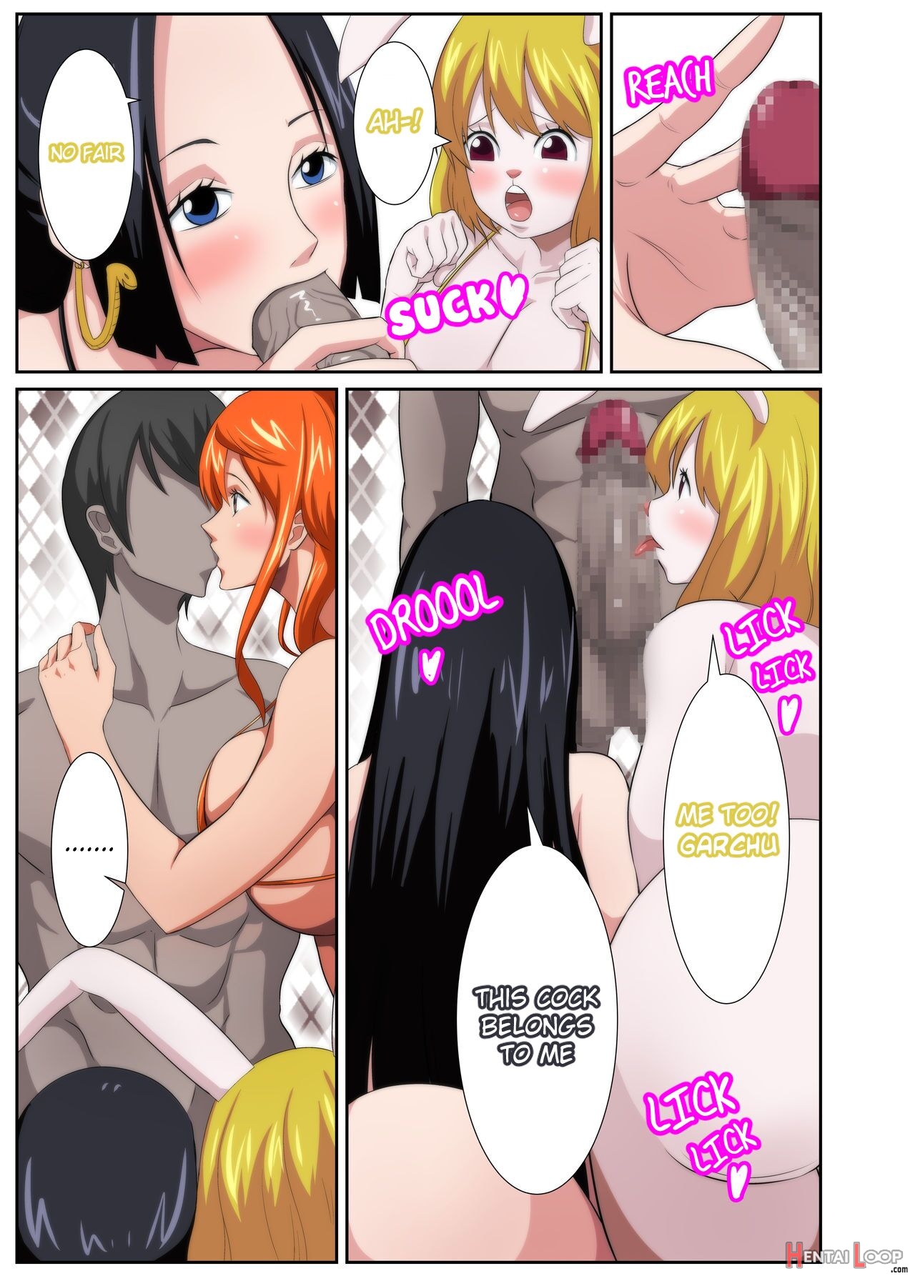 Big Breasted Heroine Harem Paradise page 5