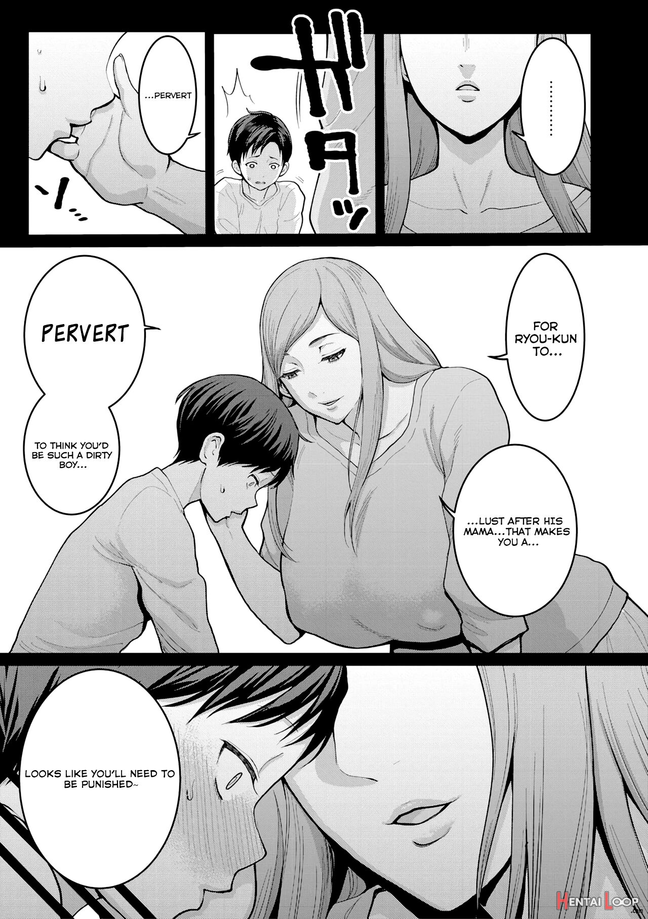 Boku To Mama No Josou Koukai Pakohame Nama Sex page 22