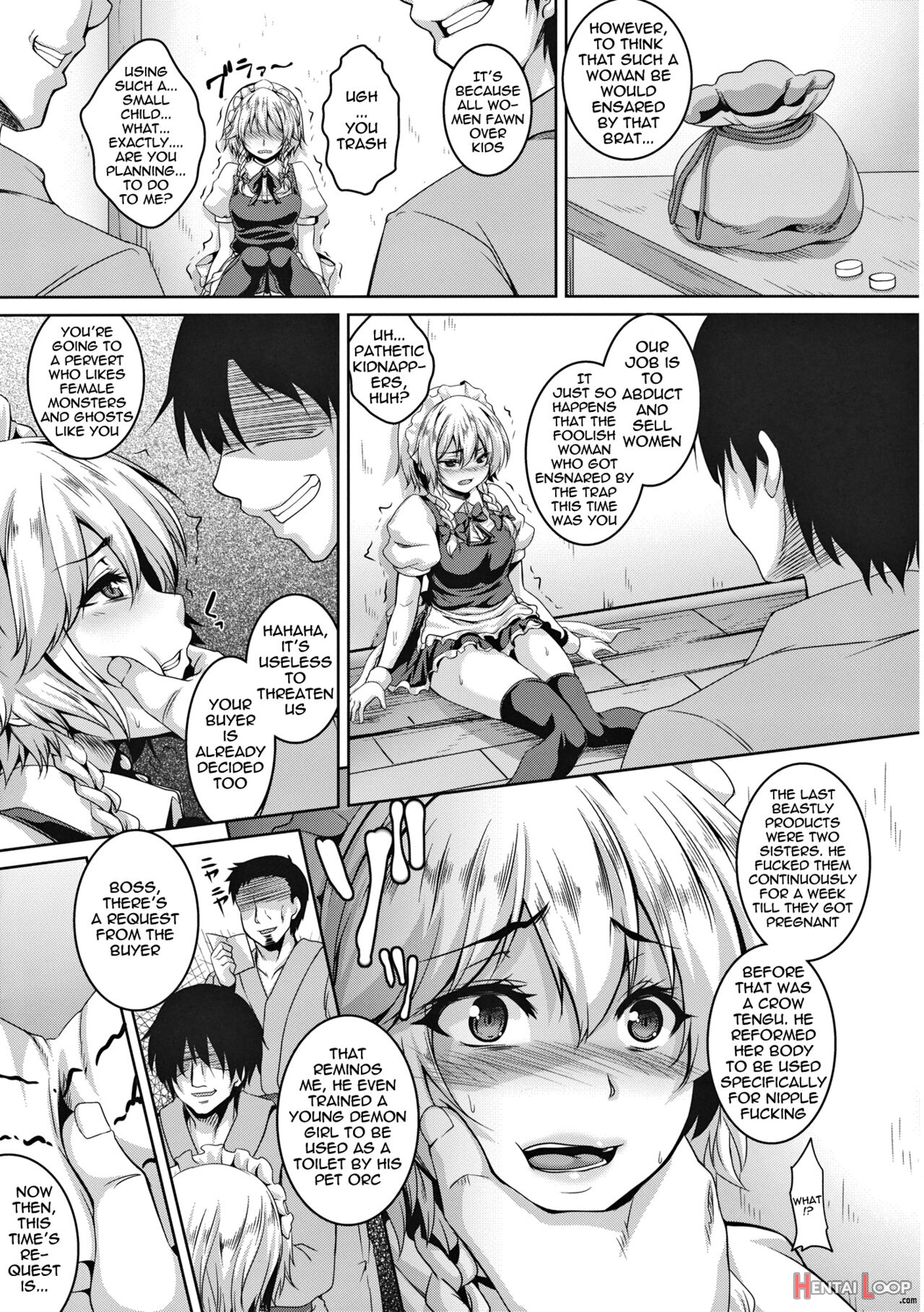 Breaking Izayoi Sakuya Into A Sex-slave page 4