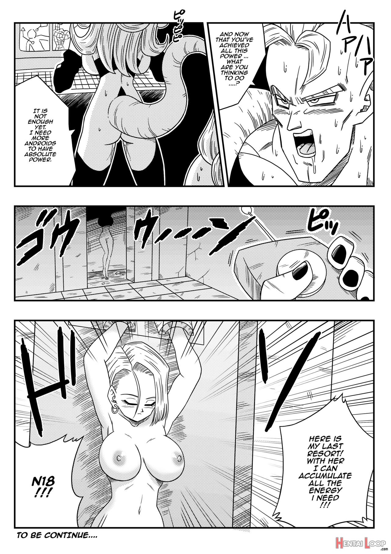Busty Android Wants To Dominate The World!! page 16
