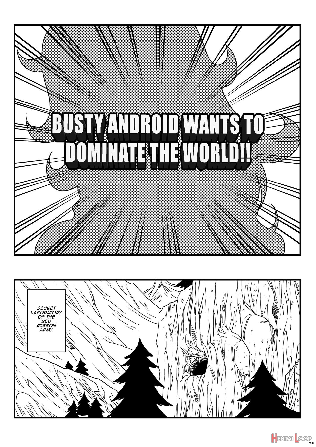 Busty Android Wants To Dominate The World! page 3