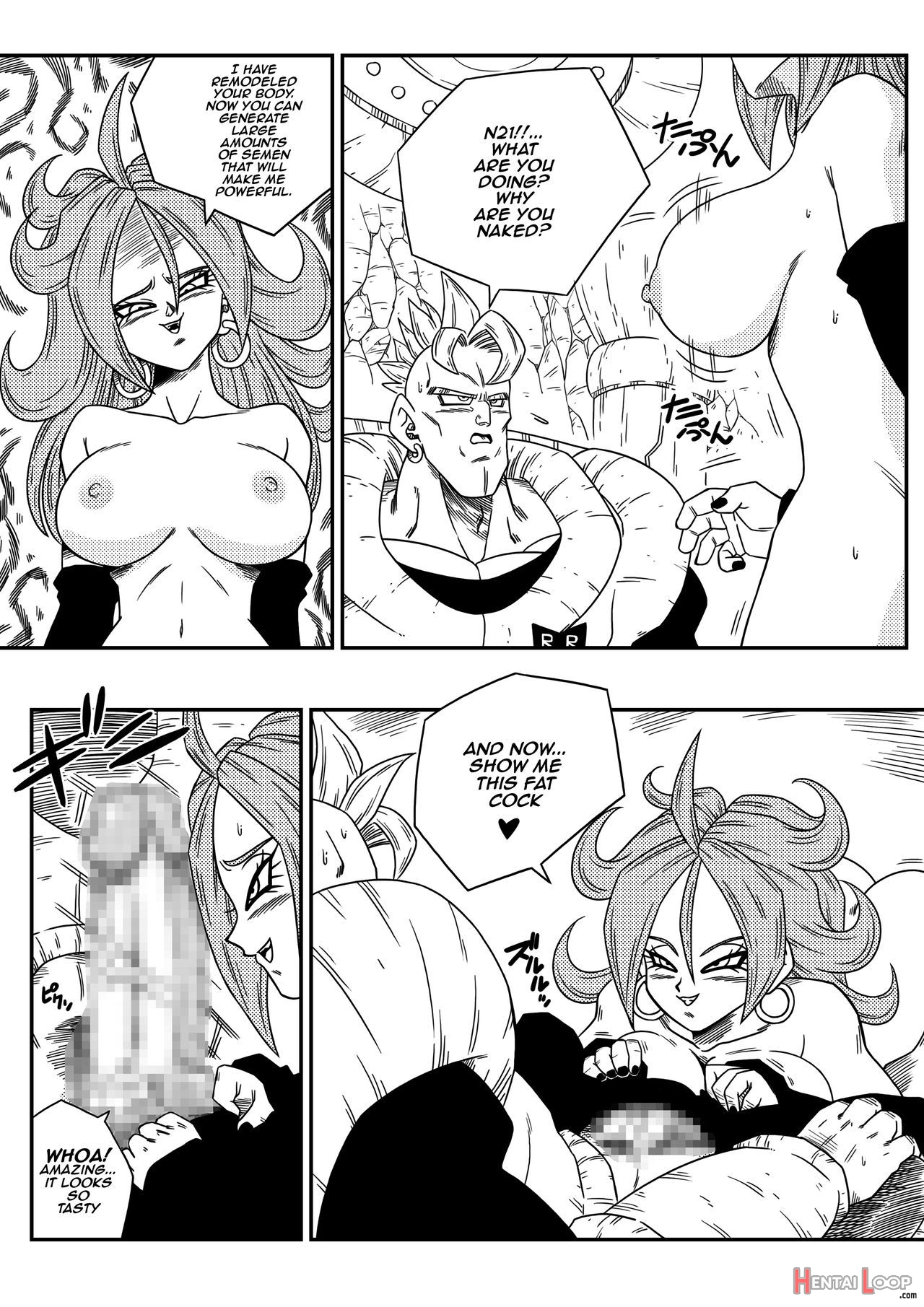 Busty Android Wants To Dominate The World! page 6