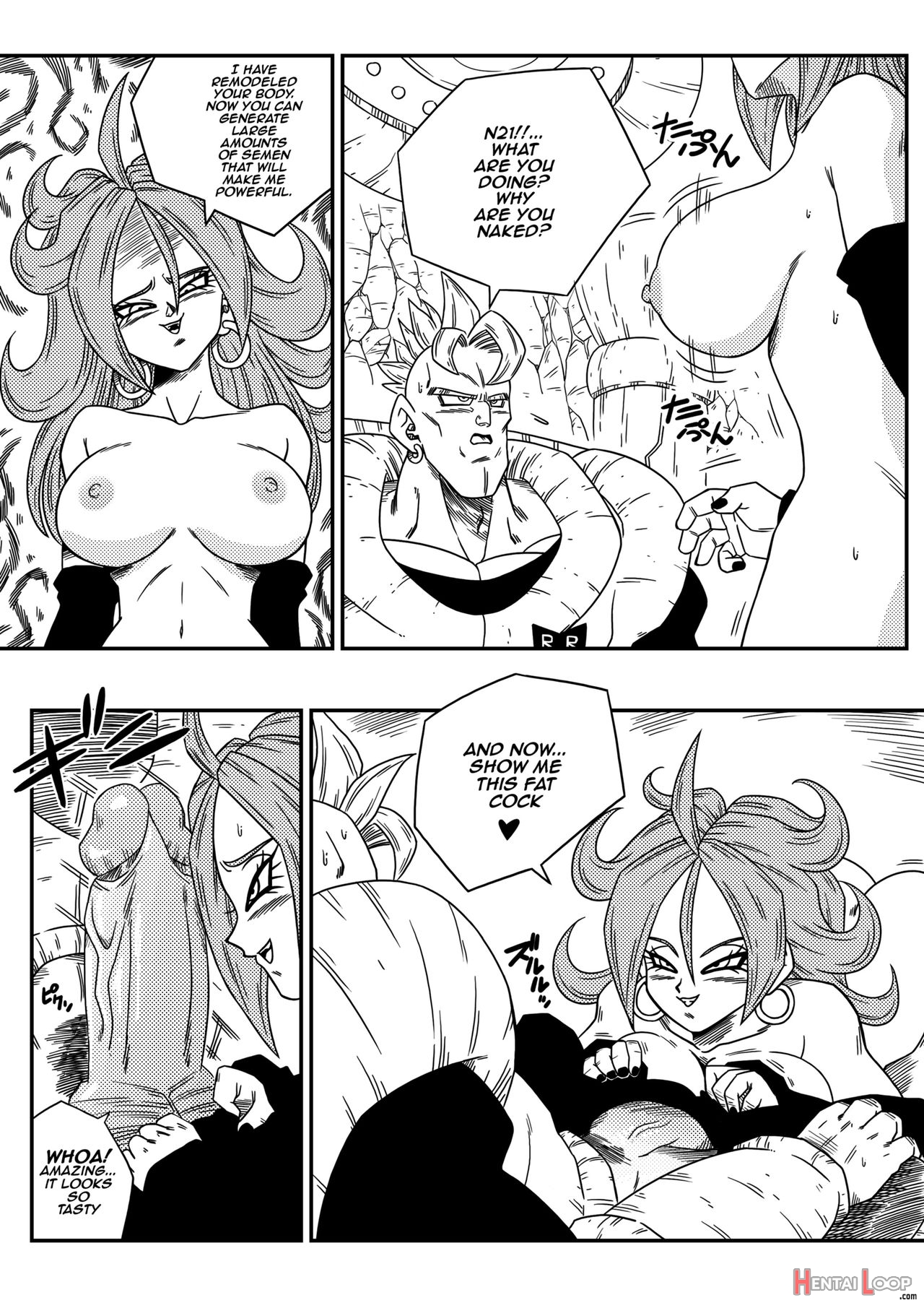 Busty Android Wants To Dominate The World!! page 6