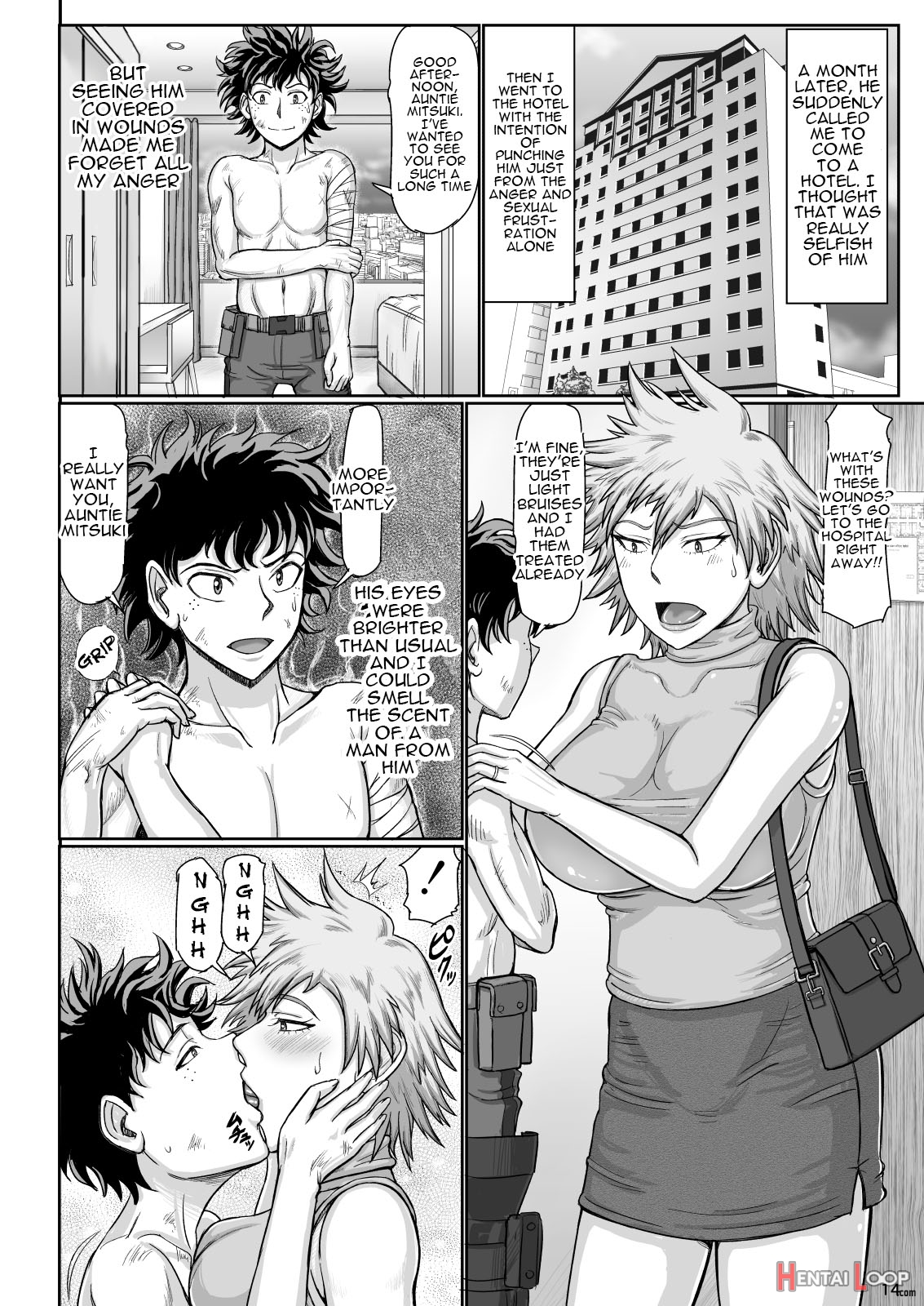 Cheating Mama - Once Again Today Mama Bakugou Is Having Sex With A Young Guy page 15