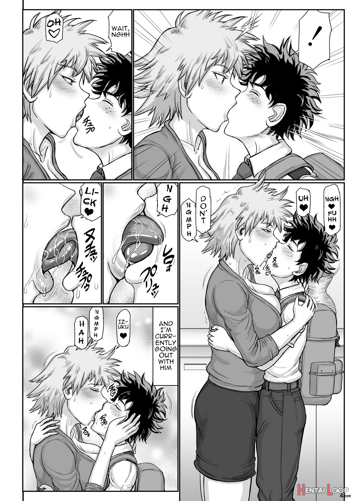 Cheating Mama - Once Again Today Mama Bakugou Is Having Sex With A Young Guy page 5