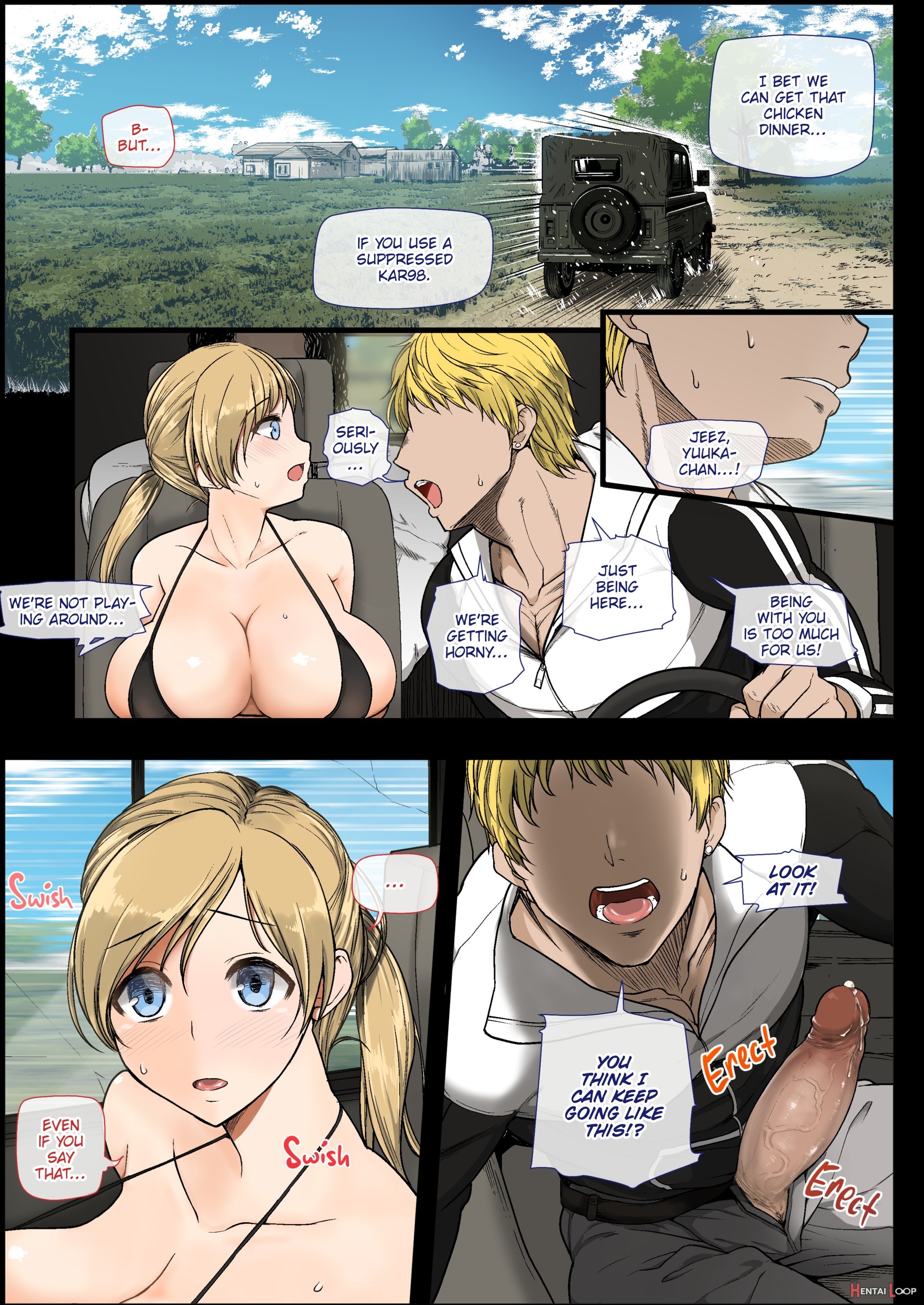 College Girl Wins A Lewd Chicken Dinner page 12