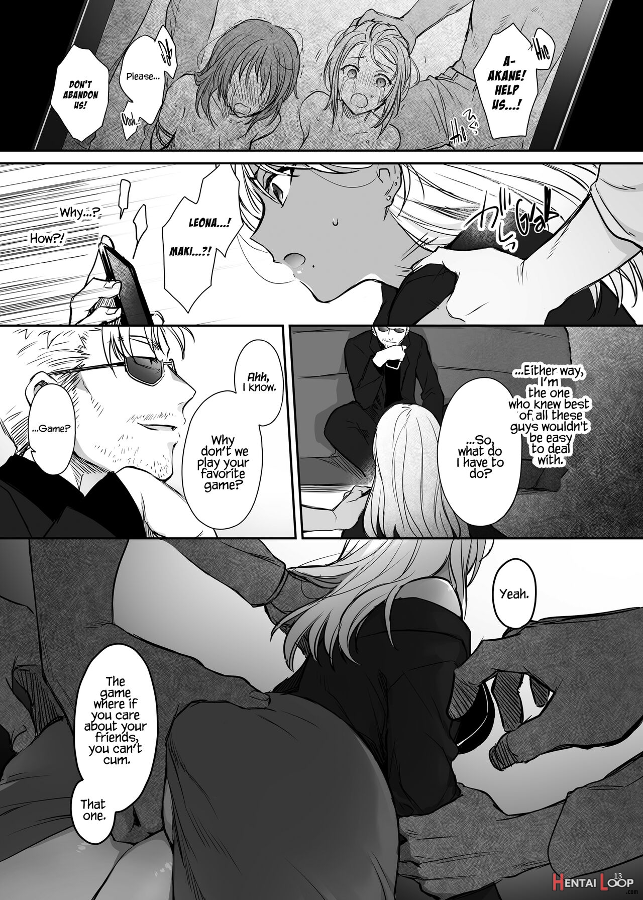 Correction Continued ~kuro Gal Akane Gets What She Deserves~ =white Symphony= page 13