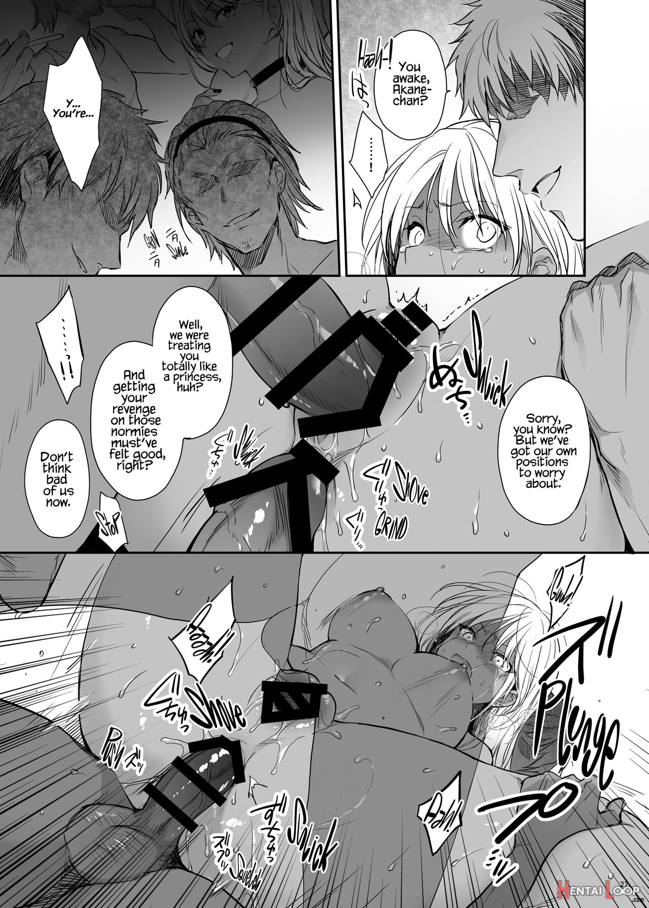 Correction Continued ~kuro Gal Akane Gets What She Deserves~ =white Symphony= page 27