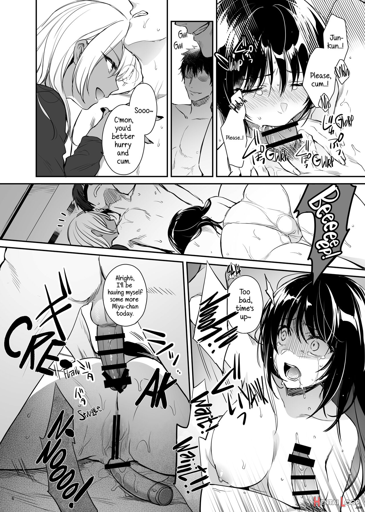 Correction Continued ~kuro Gal Akane Gets What She Deserves~ =white Symphony= page 6