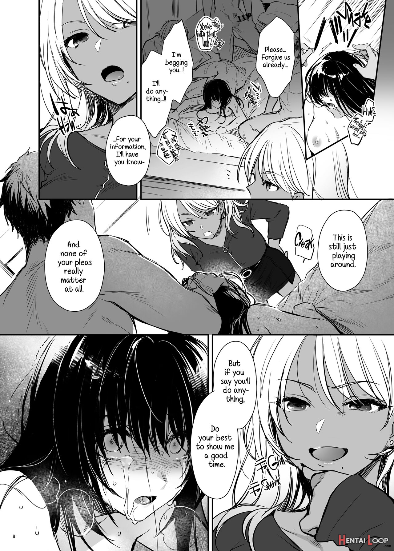 Correction Continued ~kuro Gal Akane Gets What She Deserves~ =white Symphony= page 8