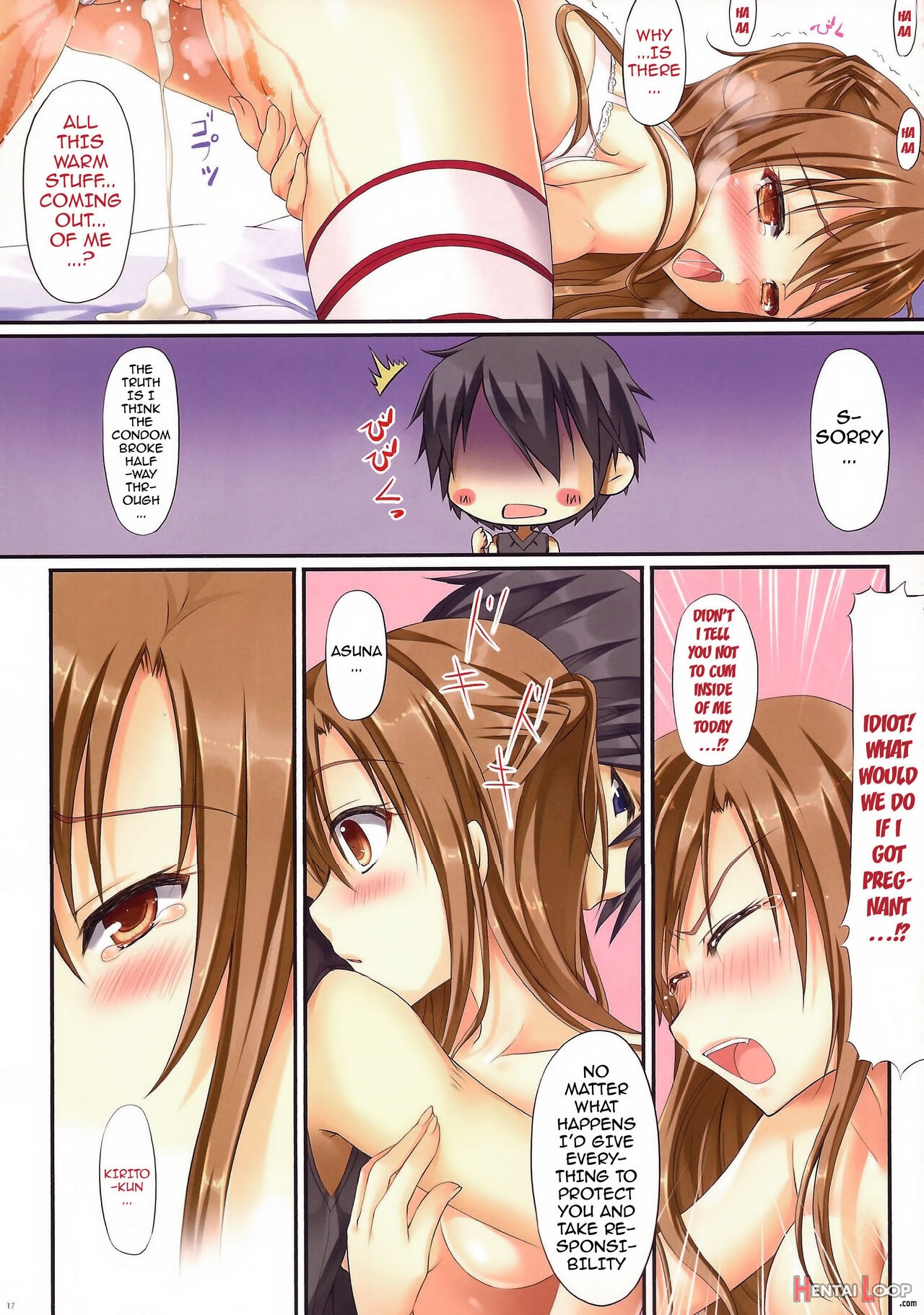 Cumming Inside Asuna 100% Raw page 16