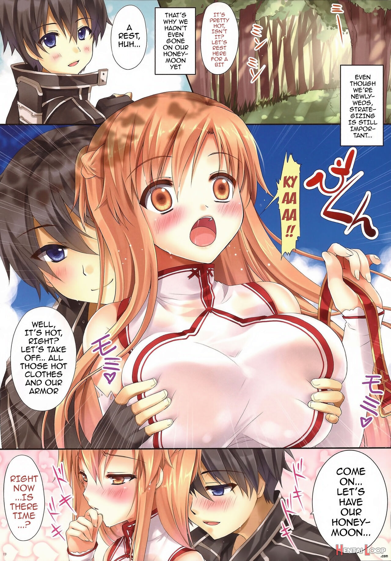 Cumming Inside Asuna 100% Raw page 18