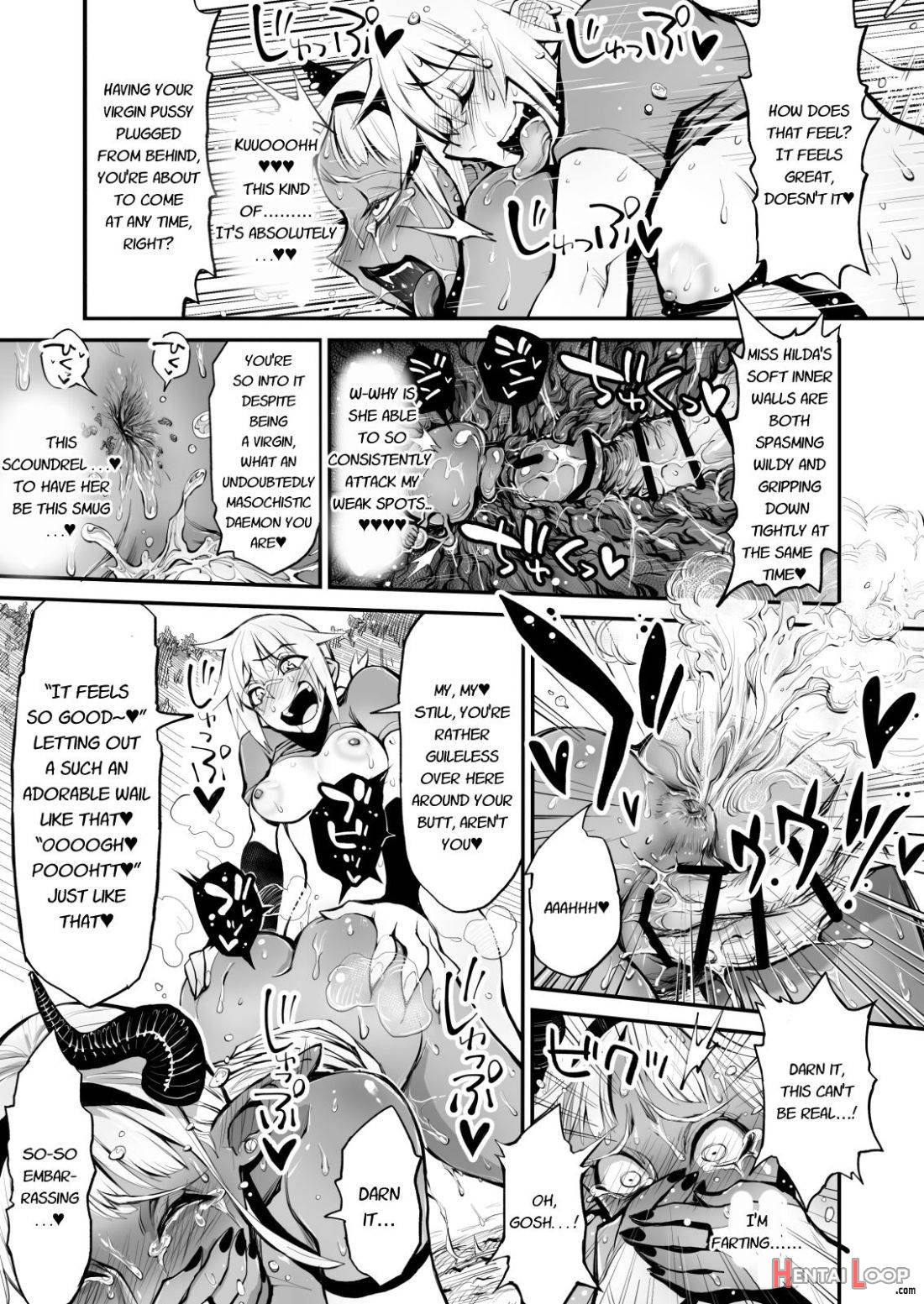 Dappun Majo to Futanari Kenshi page 19