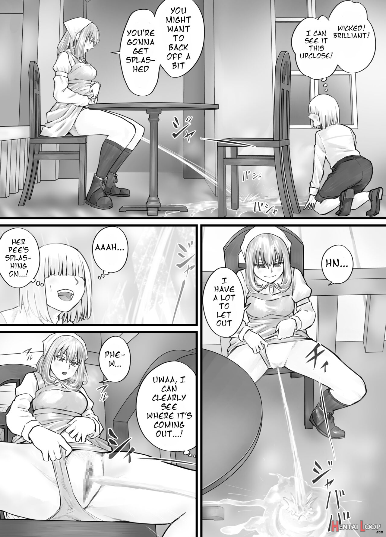 お姉さんにおしっこを見せてもらえる漫画 Ch.1-5 page 33