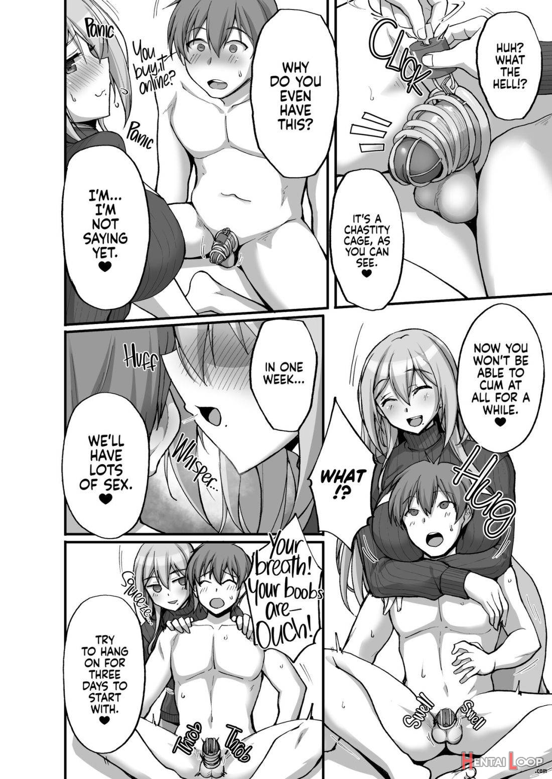 Ecchi na Onee-san wa, Suki desu ka? 3 ~Tonari no Onee-san to Ikkagetsukan, Shasei Kanri to Sakusei Seikatsu Hen~ page 19