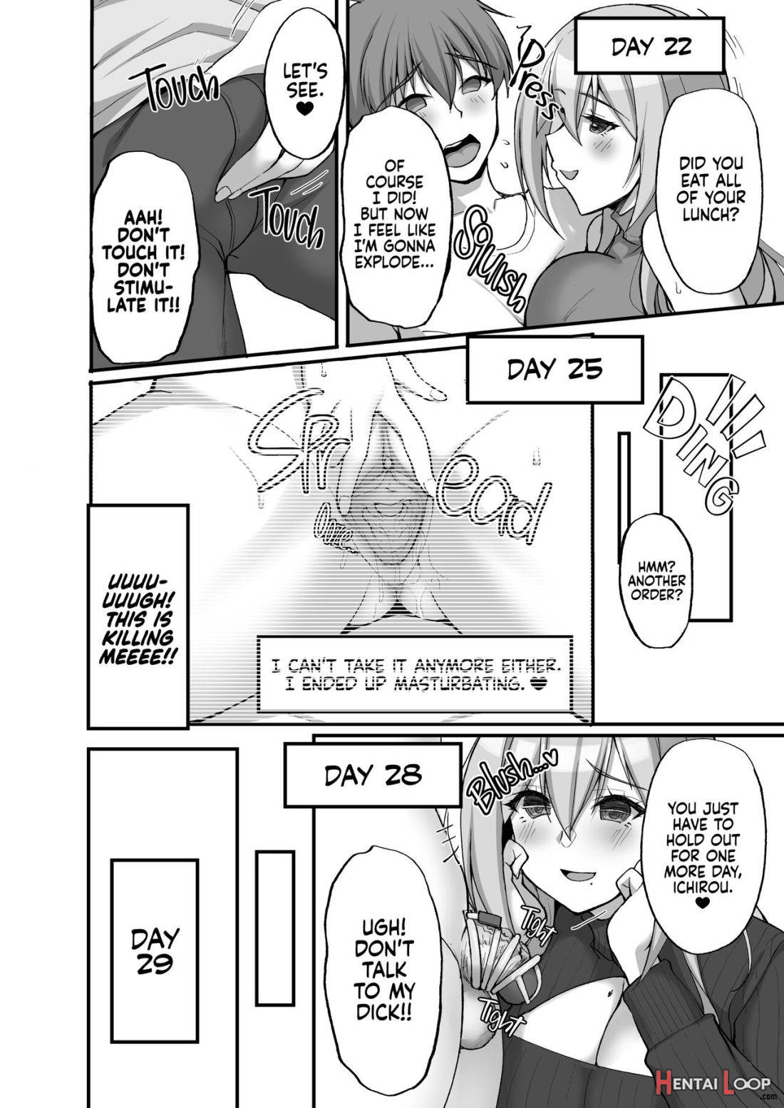 Ecchi na Onee-san wa, Suki desu ka? 3 ~Tonari no Onee-san to Ikkagetsukan, Shasei Kanri to Sakusei Seikatsu Hen~ page 21