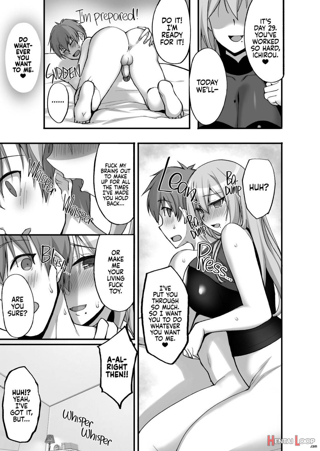 Ecchi na Onee-san wa, Suki desu ka? 3 ~Tonari no Onee-san to Ikkagetsukan, Shasei Kanri to Sakusei Seikatsu Hen~ page 38