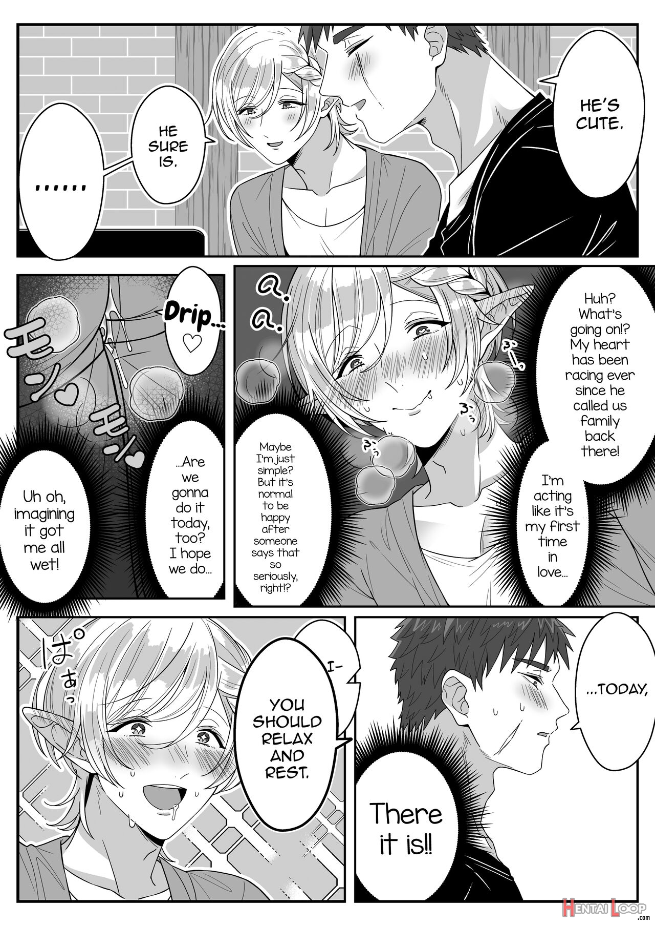 Elf Oyako Seidorei Ichiba Nite Hanbaichuu page 42