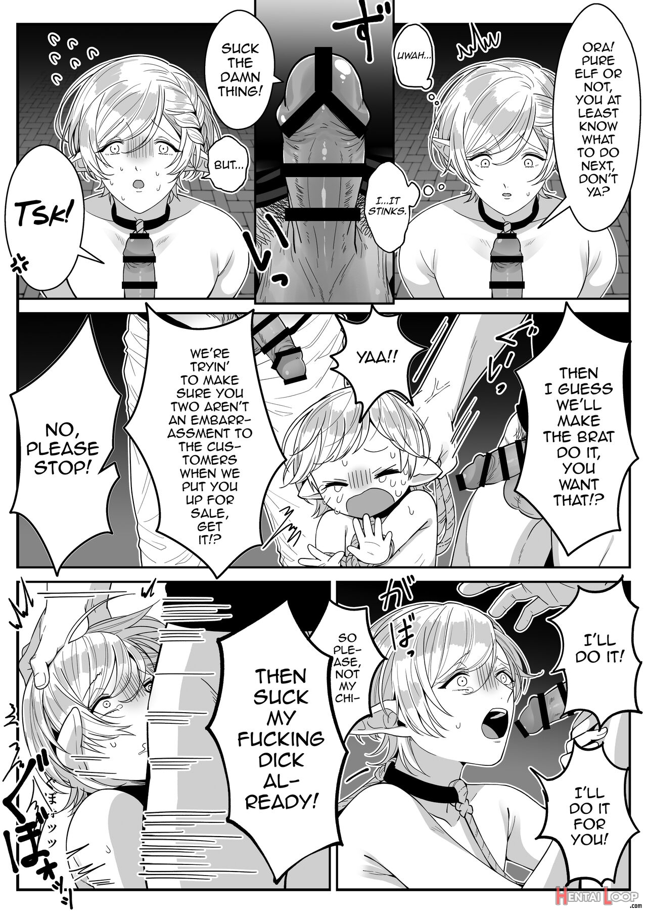 Elf Oyako Seidorei Ichiba Nite Hanbaichuu page 5