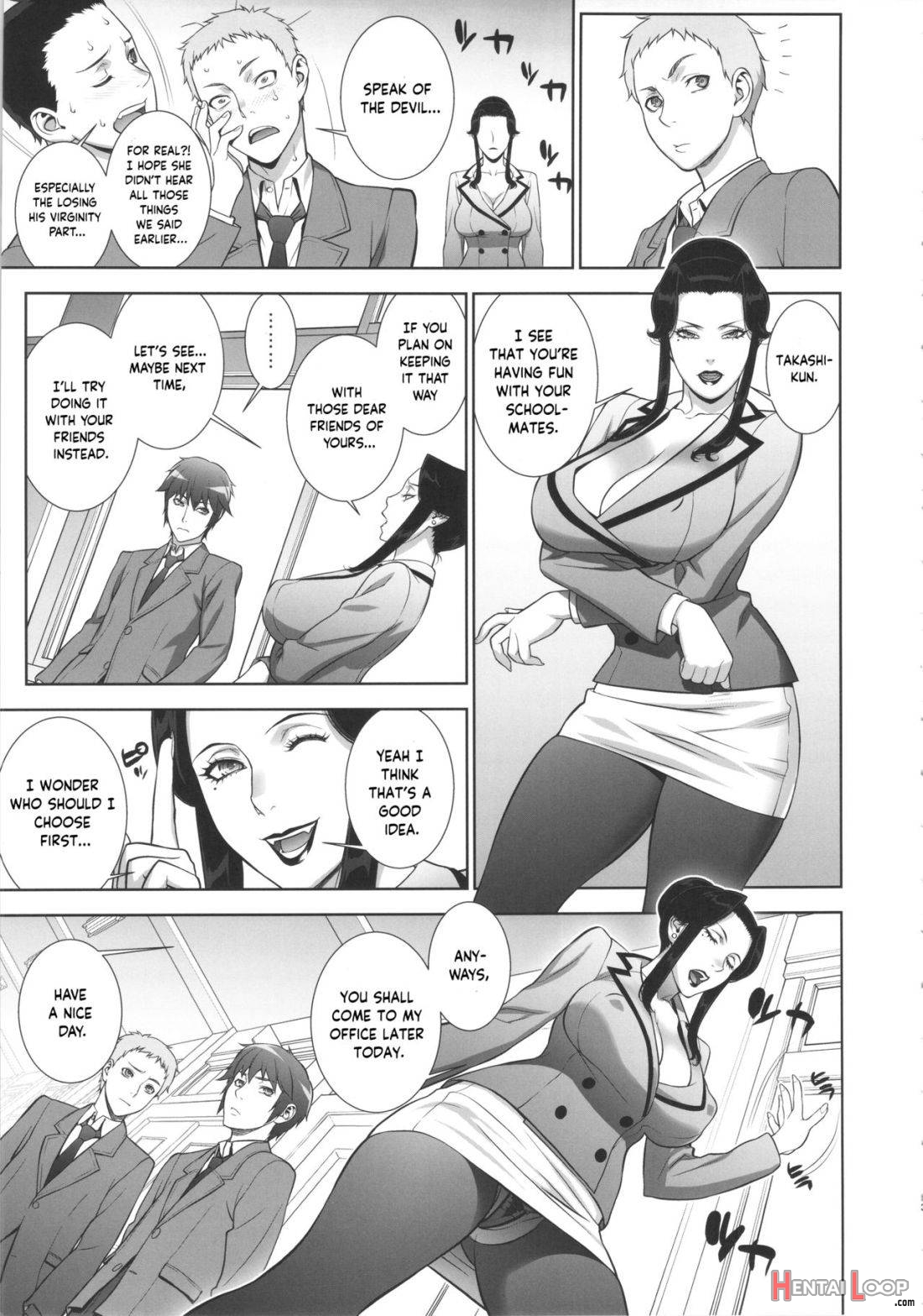 Etsuraku no Onna Rijichou page 11