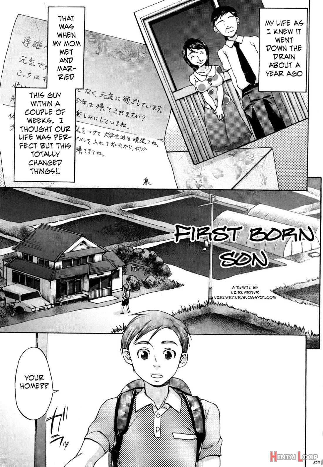 First Born Son page 1