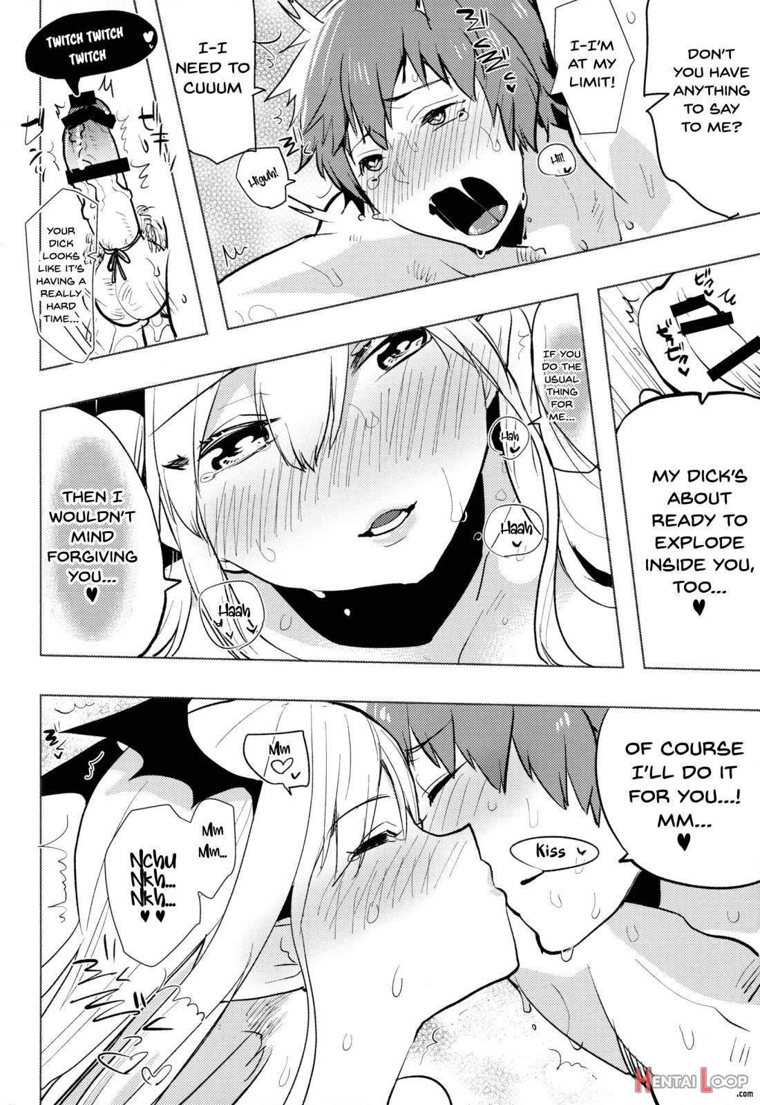 Futanari Vampy-chan ni Gyaku Anal Shite Morau Hon page 17