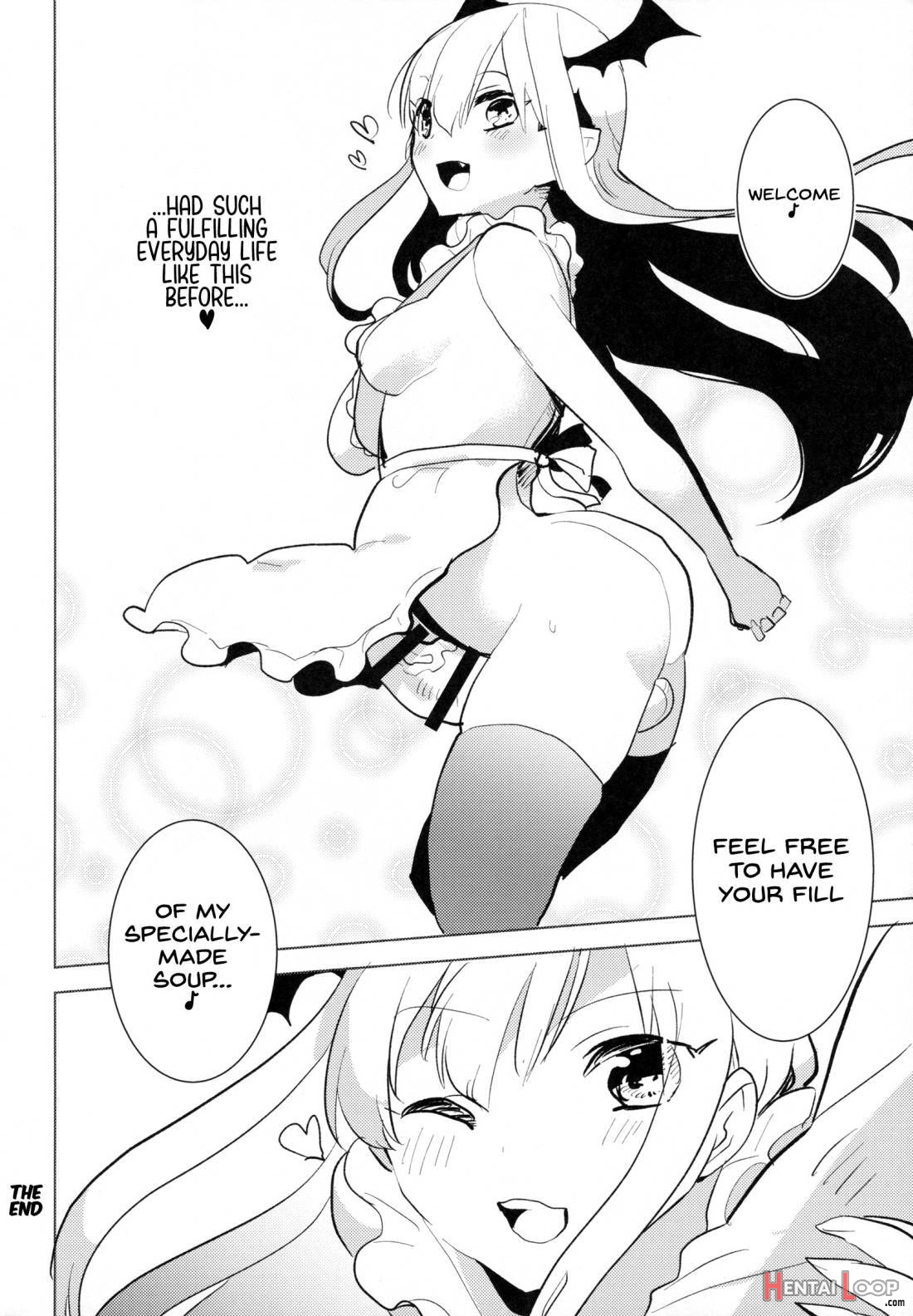 Futanari Vampy-chan ni Gyaku Anal Shite Morau Hon page 21