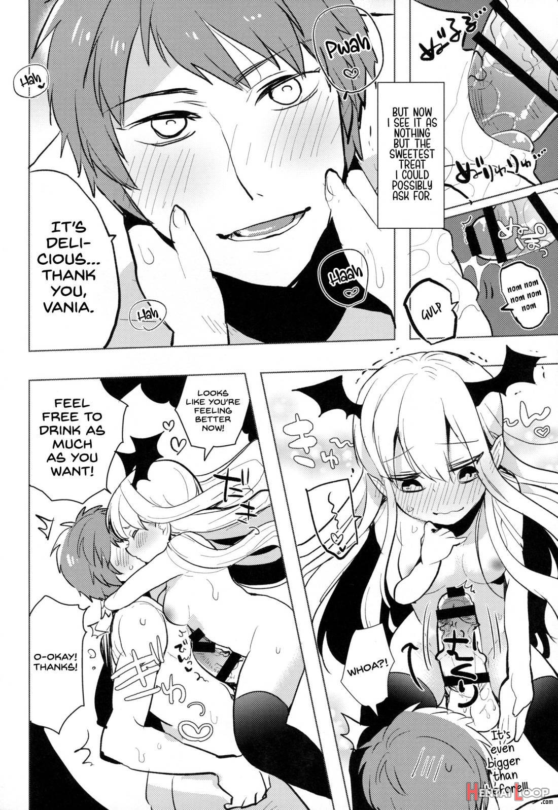 Futanari Vampy-chan ni Gyaku Anal Shite Morau Hon page 7