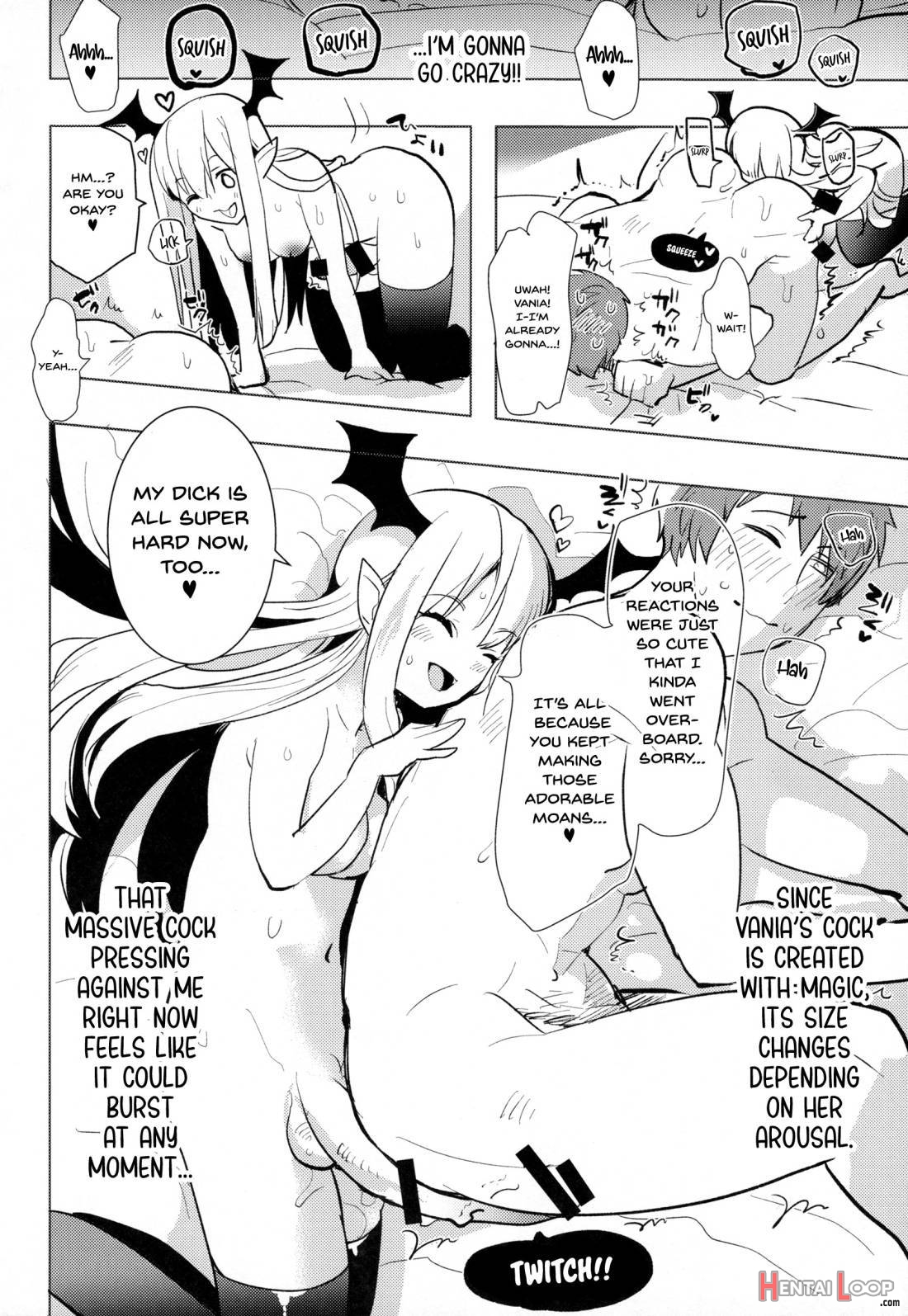 Futanari Vampy-chan ni Gyaku Anal Shite Morau Hon page 9